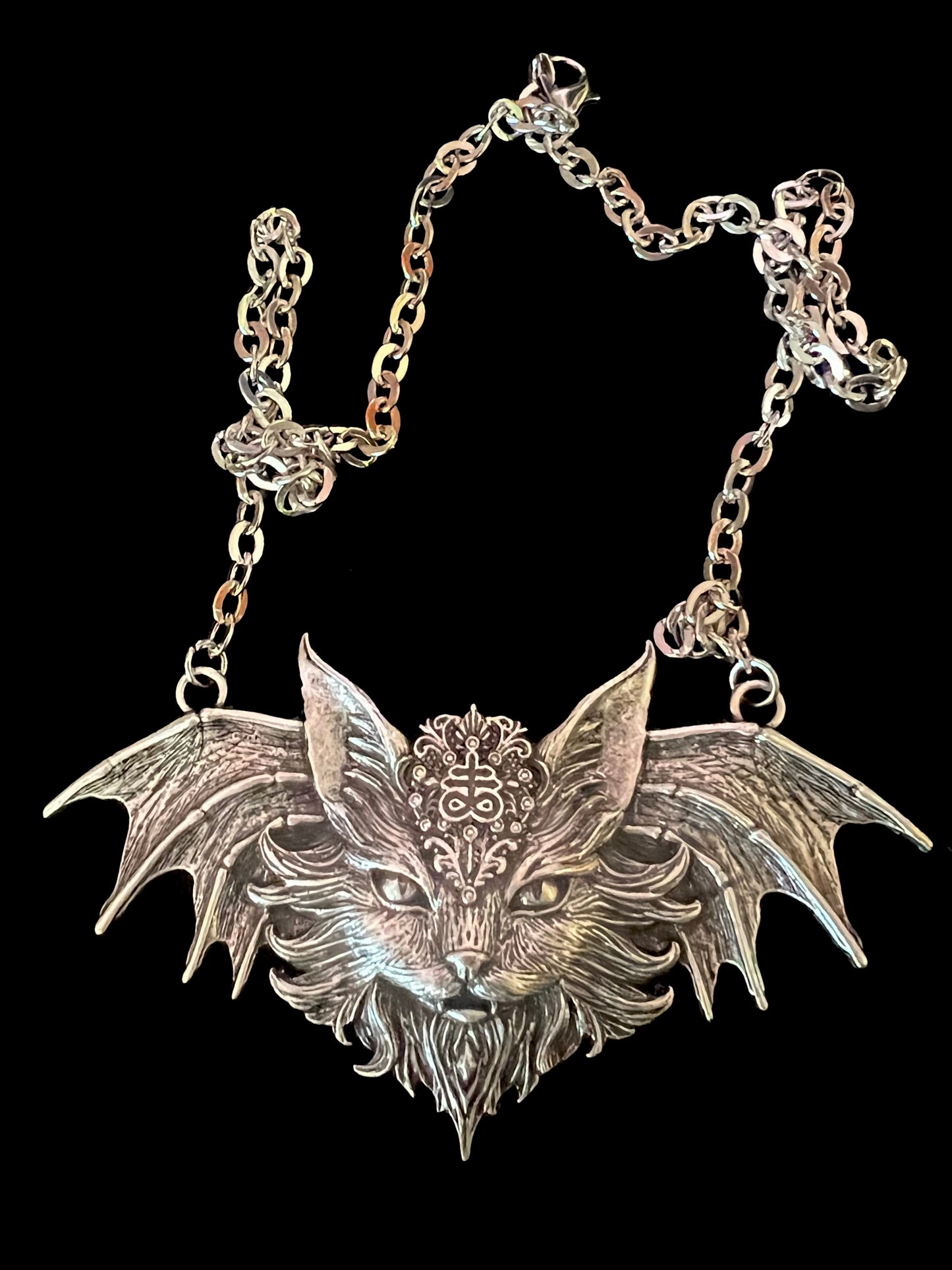 HADES THE BAT CAT  - Mother of Hades Cast Necklace