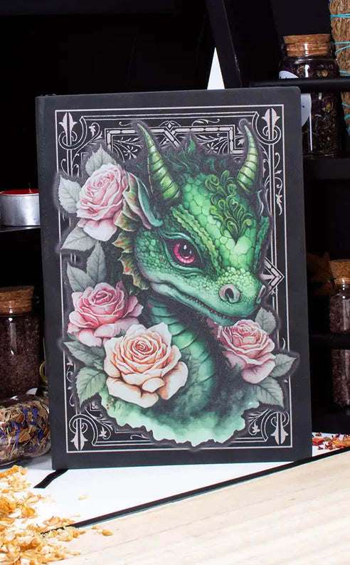 GRIFFIN DRAGON - soft velvet notebook