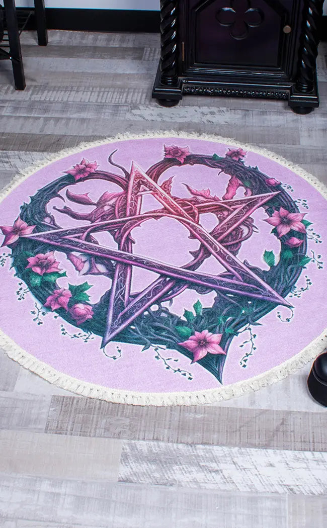 PASTEL PENTAGRAM - Floor Rug