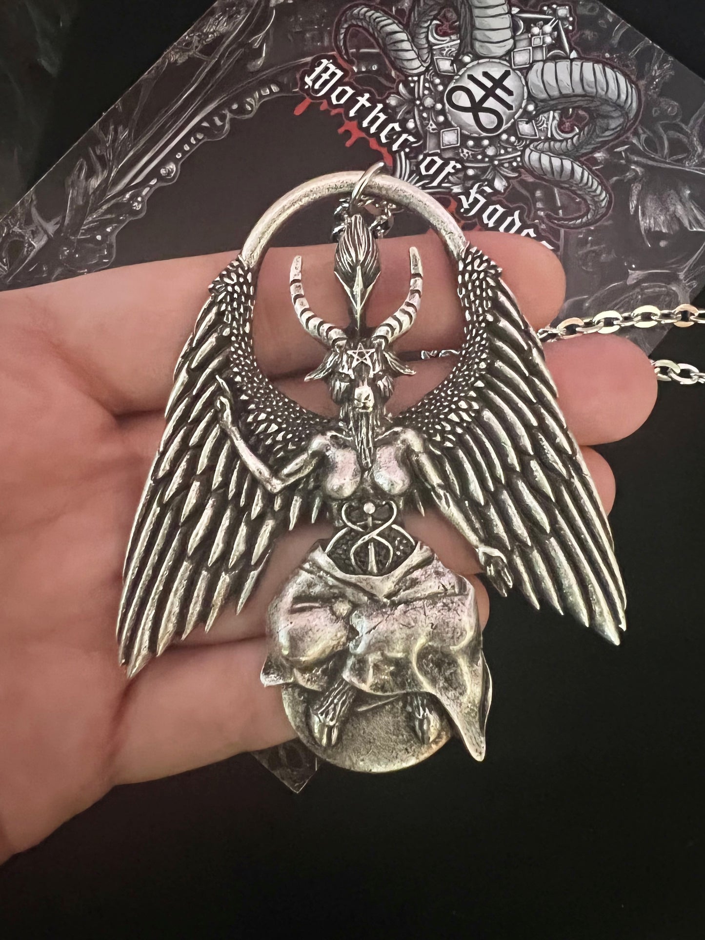 BAPHOMET RISING  - Mother of Hades Cast Necklace