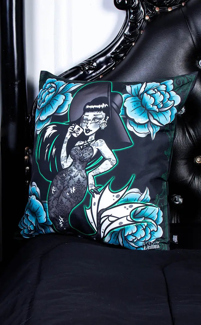AQUA SPOOKY SIREN - Cushion Cover