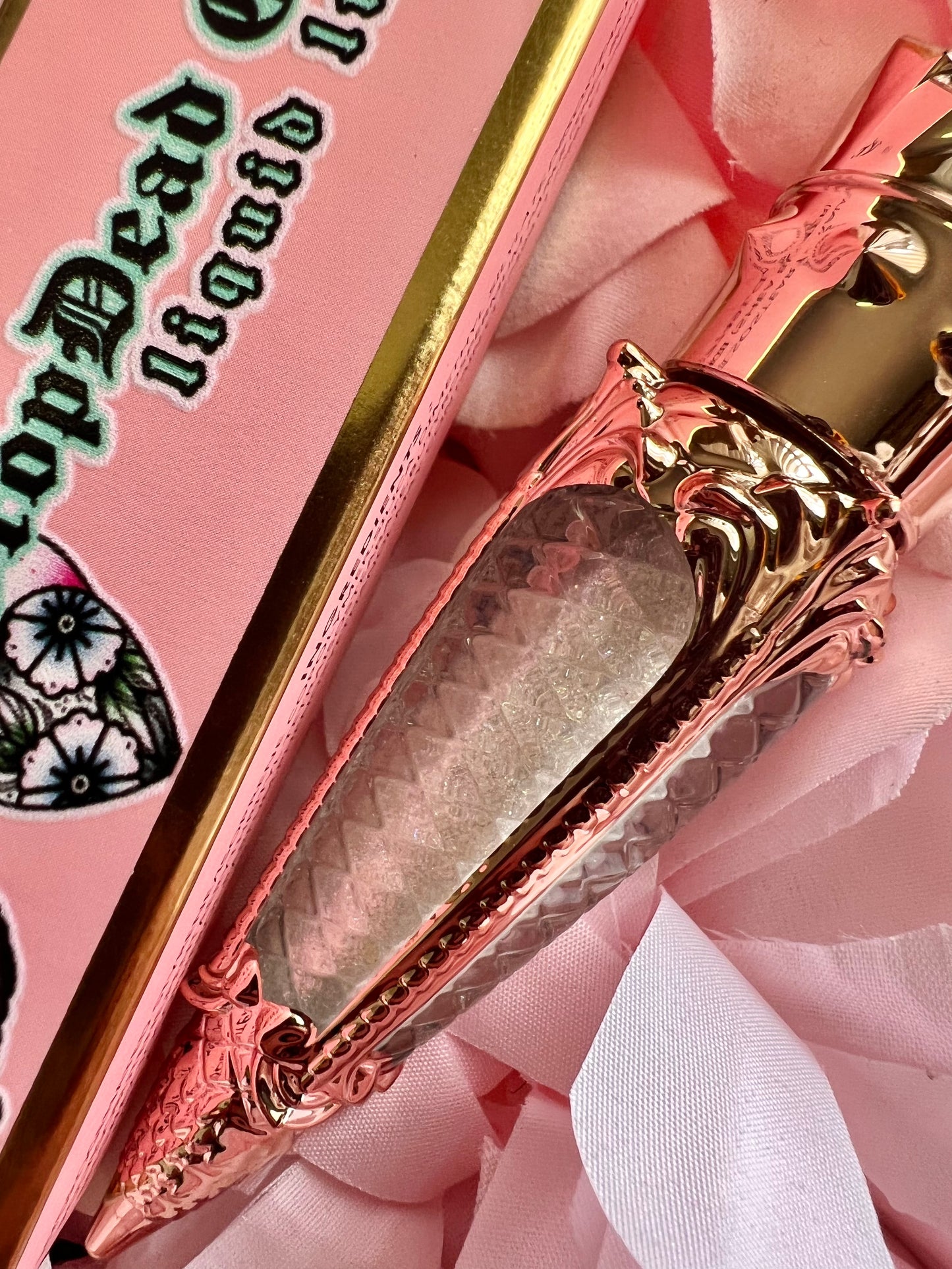 AURORA CRYSTAL - CLEAR Liquid Sparkle gloss