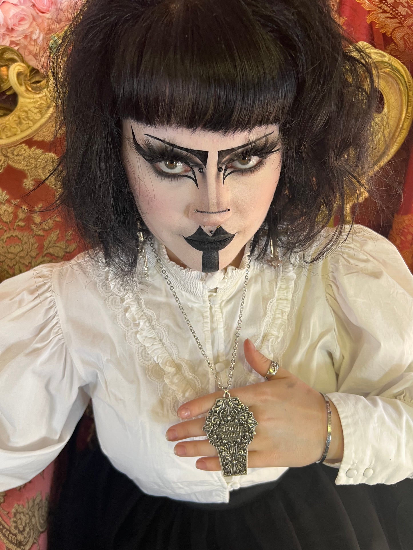 DEARLY BELOVED - Mother of Hades Cast Coffin Necklace