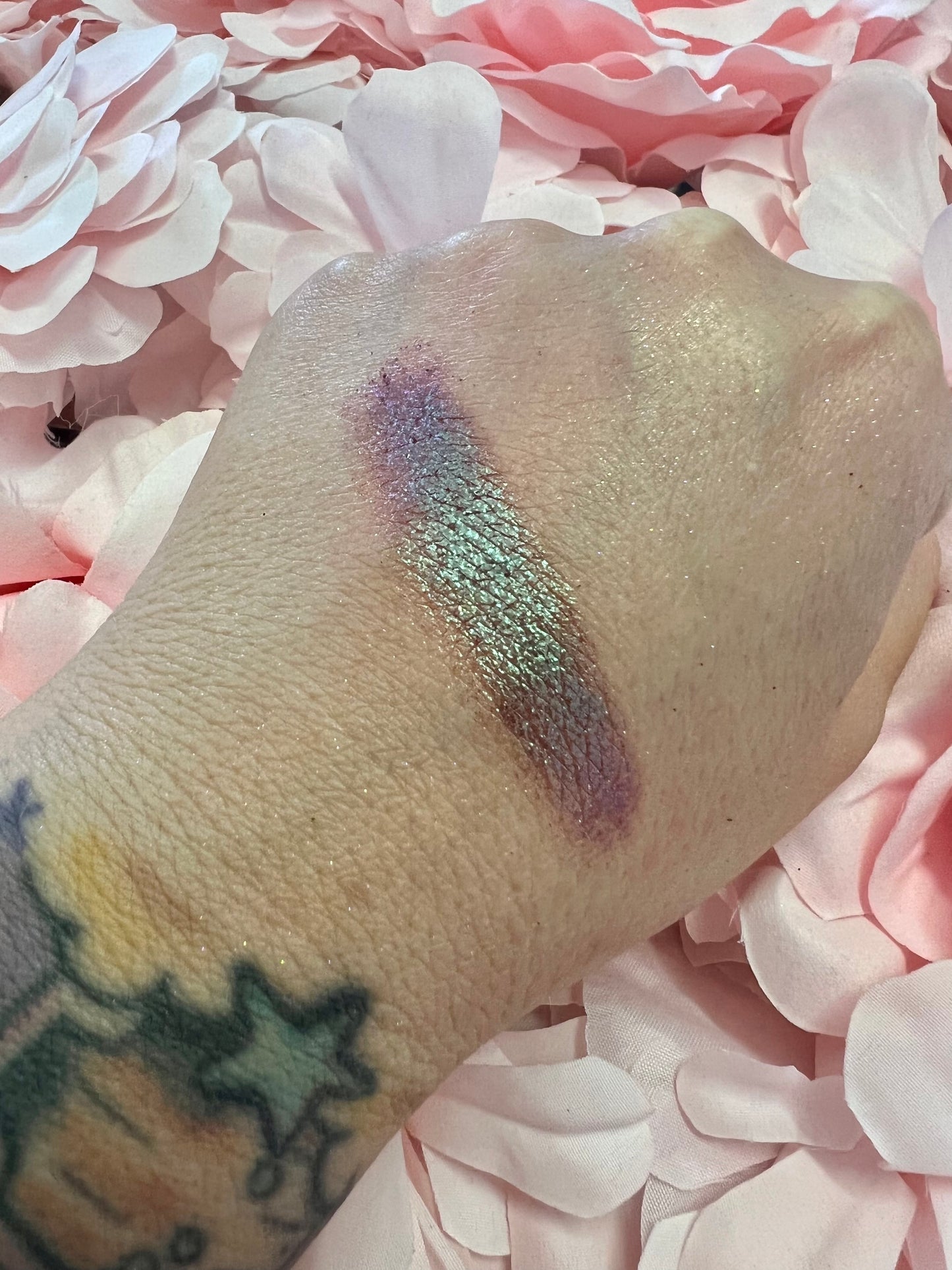 D38 WATER BIRD - iridescent pressed pigment refill pan