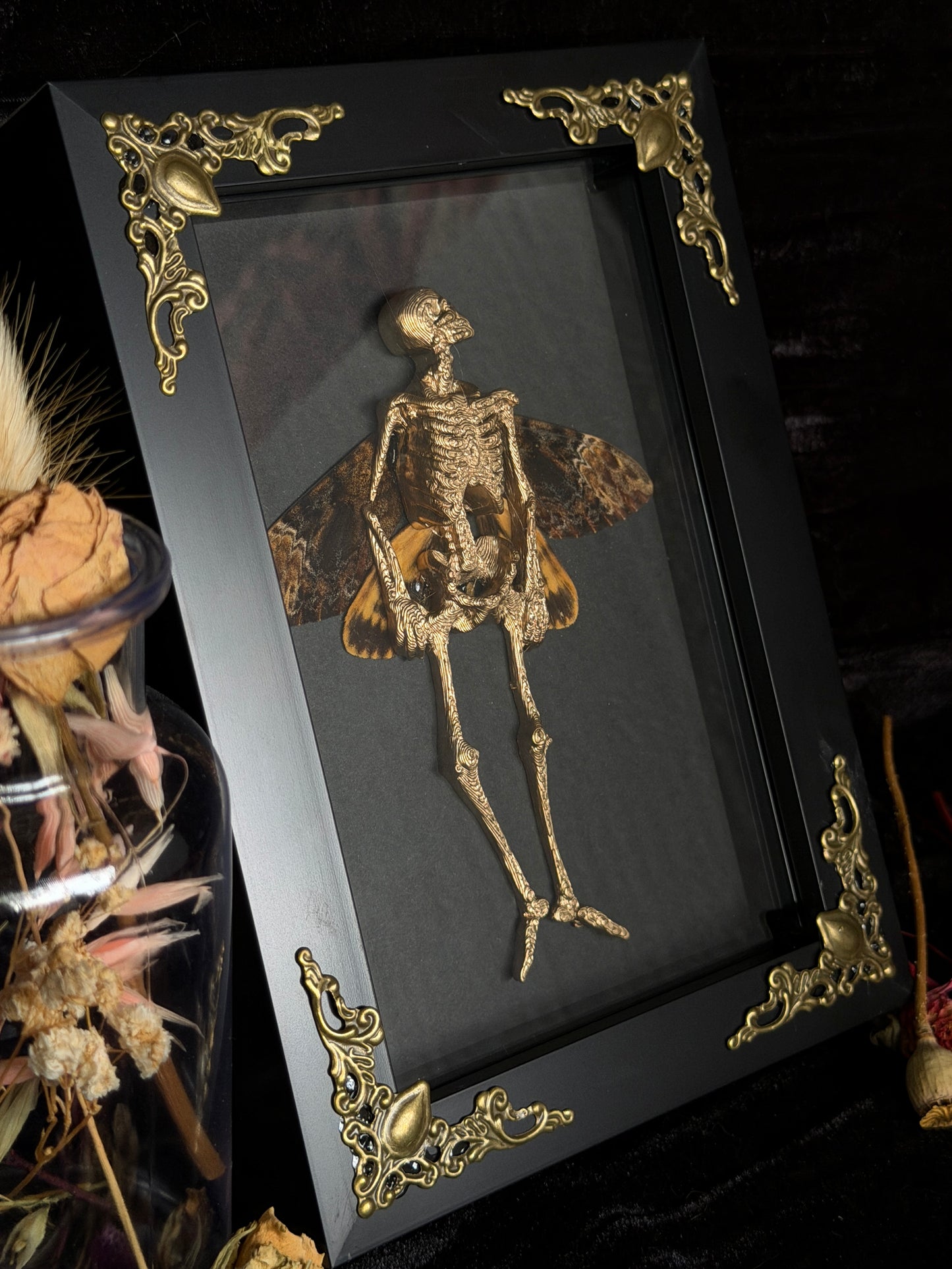 GOLD DEATH HEAD FAIRY - Mother of Hades Dead Fairy Collection