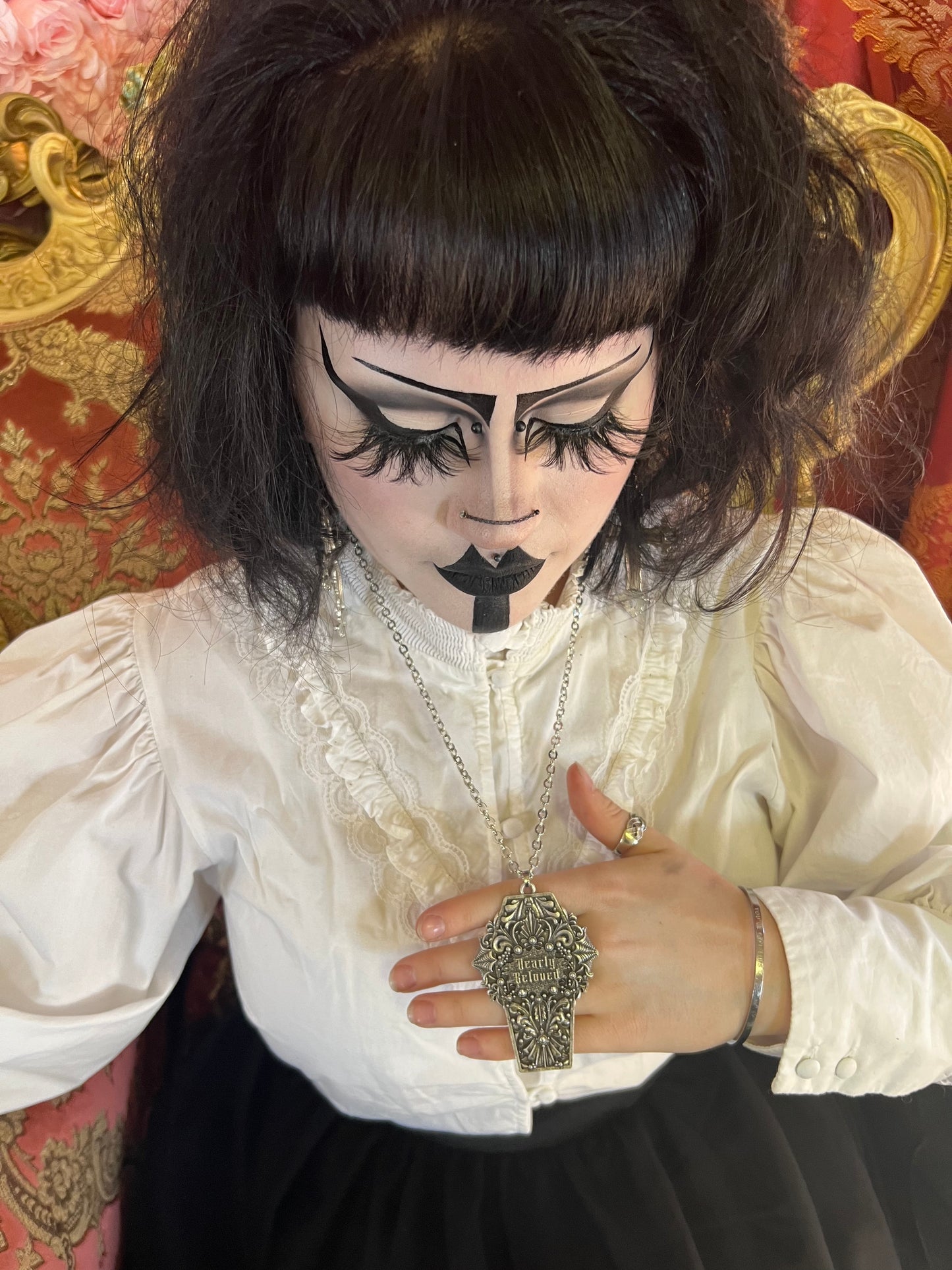 DEARLY BELOVED - Mother of Hades Cast Coffin Necklace
