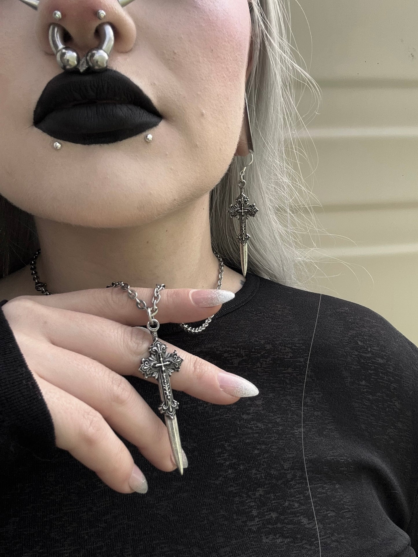 By The Sword - Mother of Hades Cast Earrings