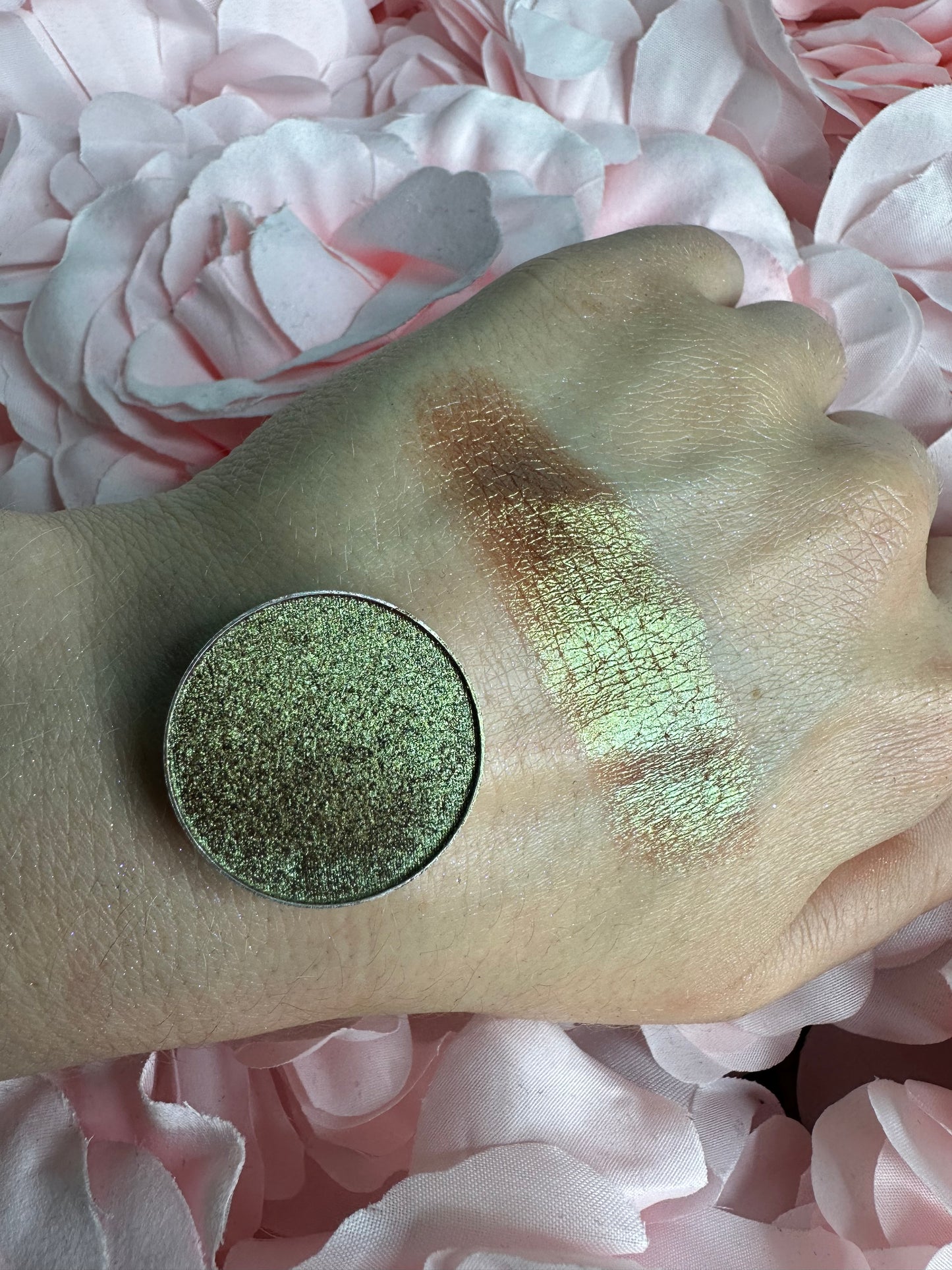 D24 PUMPKIN HEAD - Iridescent pressed pigment refill pan