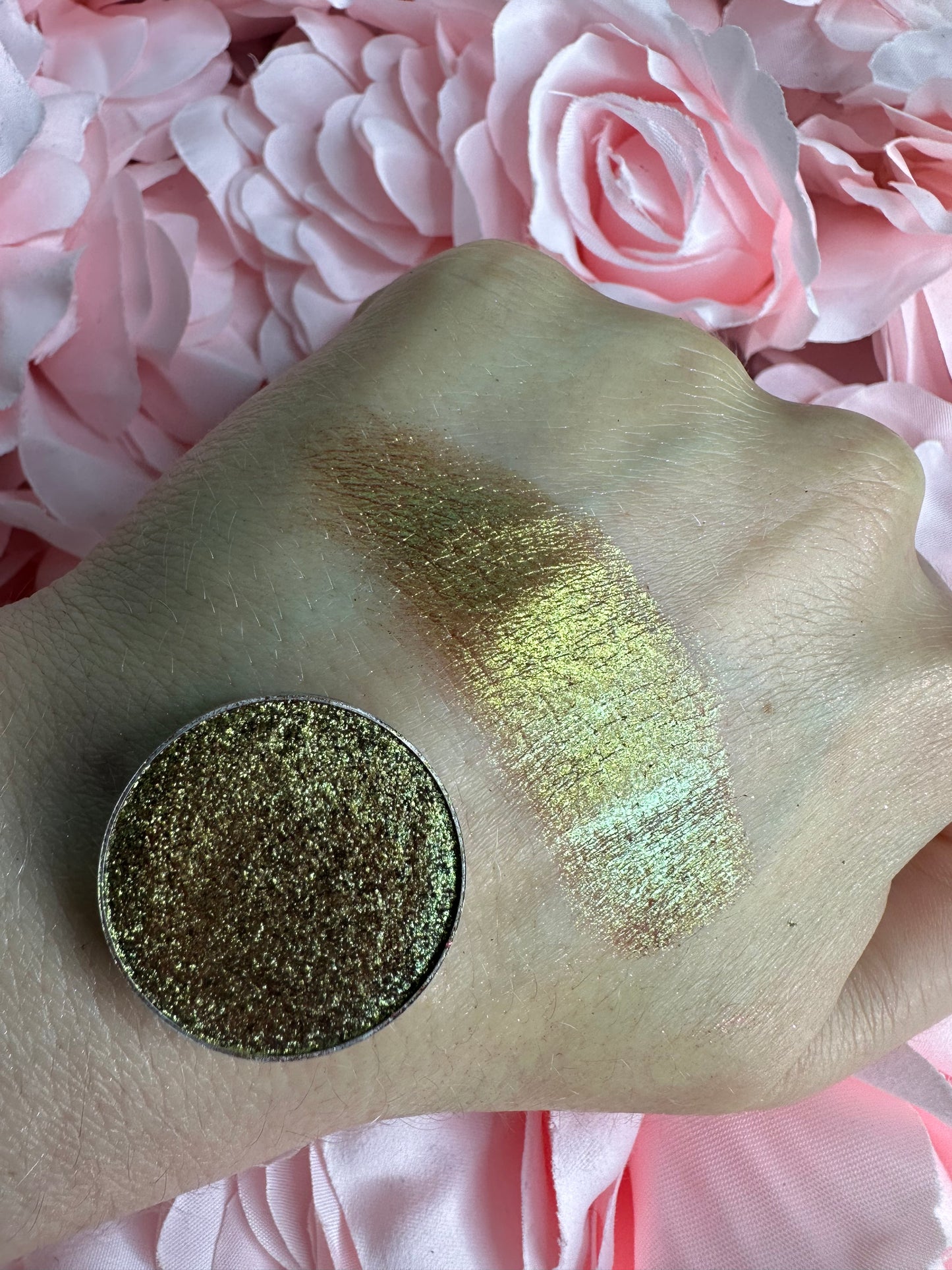 D14 AURIC - Iridescent pressed pigment refill pan