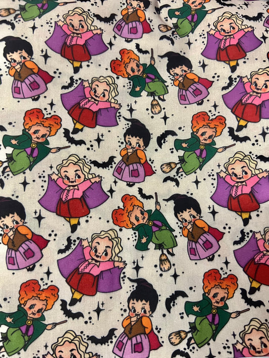 KEWPIE SANDERSON SISTERS - Polycotton Fabric from Japan