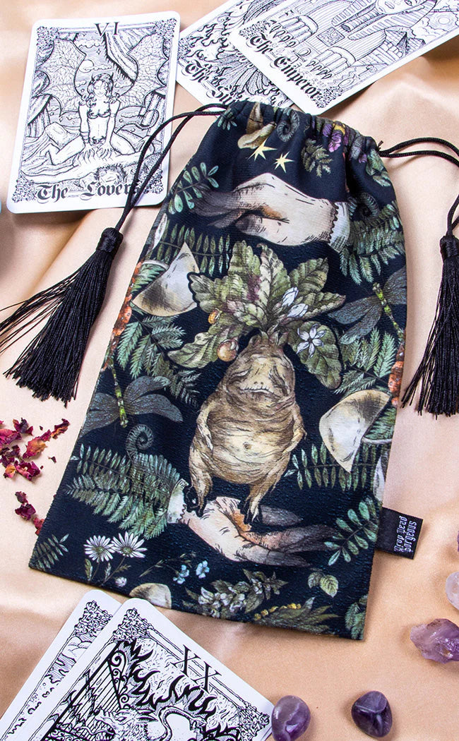Mandrake Velvet Tarot Bag