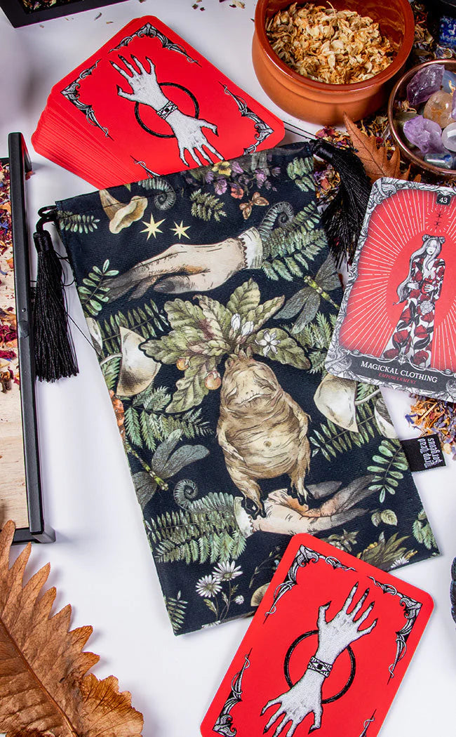 Mandrake Velvet Tarot Bag