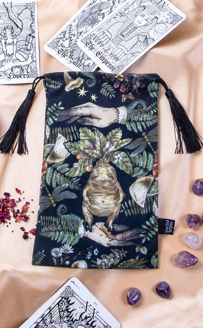 Mandrake Velvet Tarot Bag