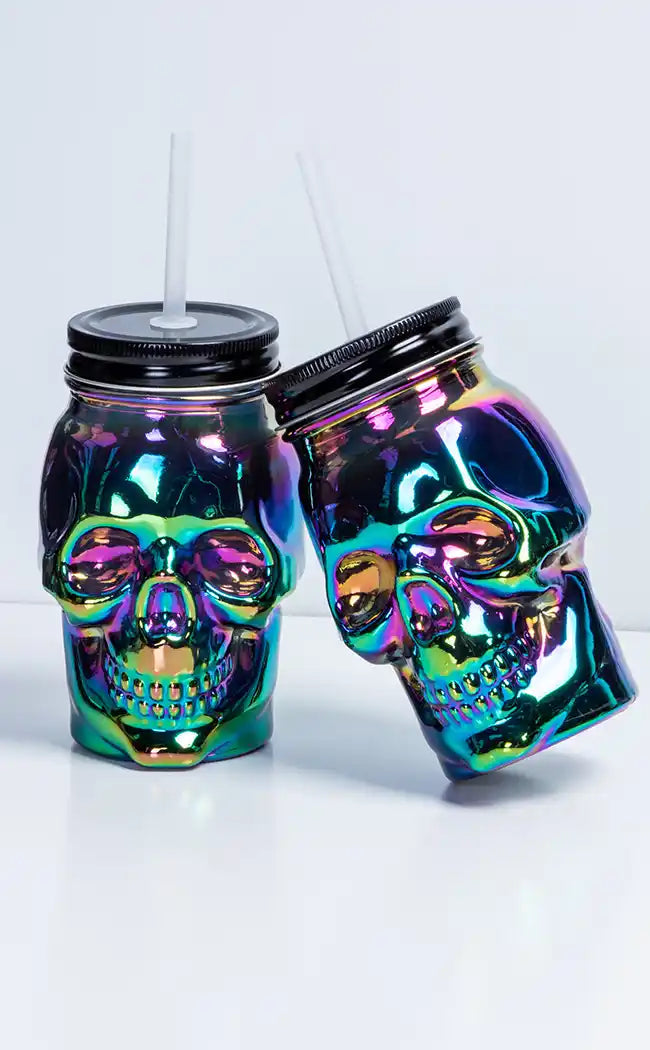 Chromeo Skull Sipper Duo