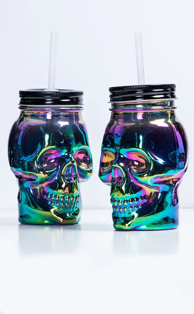 Chromeo Skull Sipper Duo