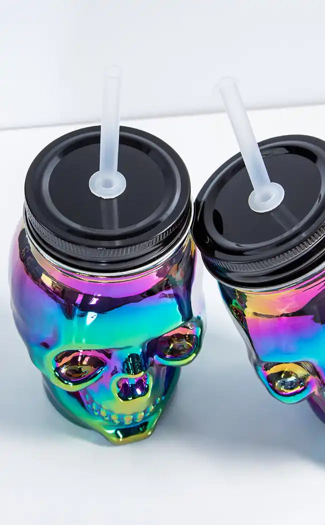 Chromeo Skull Sipper Duo