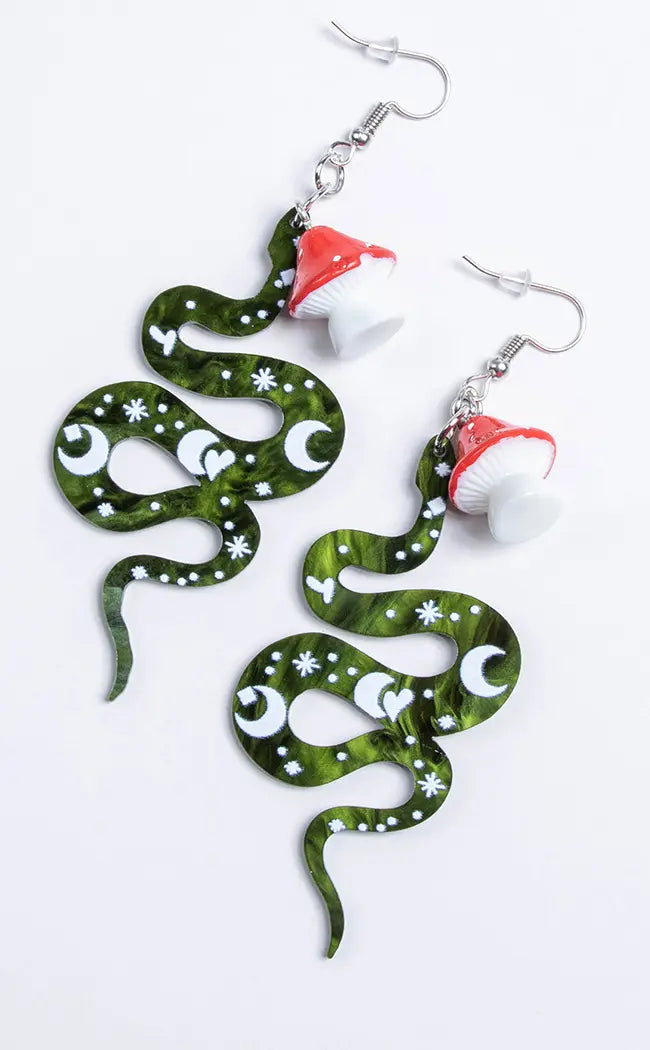Goblin Mode Serpent Earrings