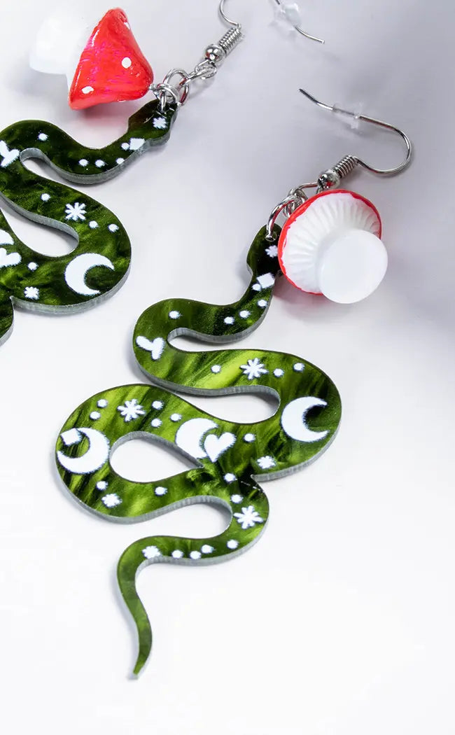 Goblin Mode Serpent Earrings