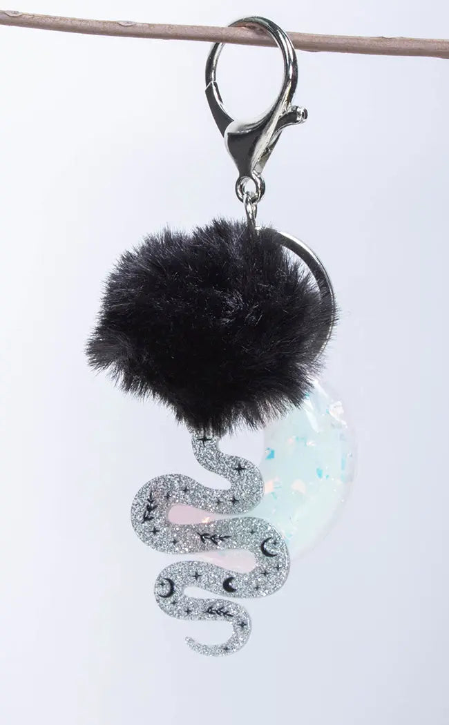 Celestial Snake Keychain