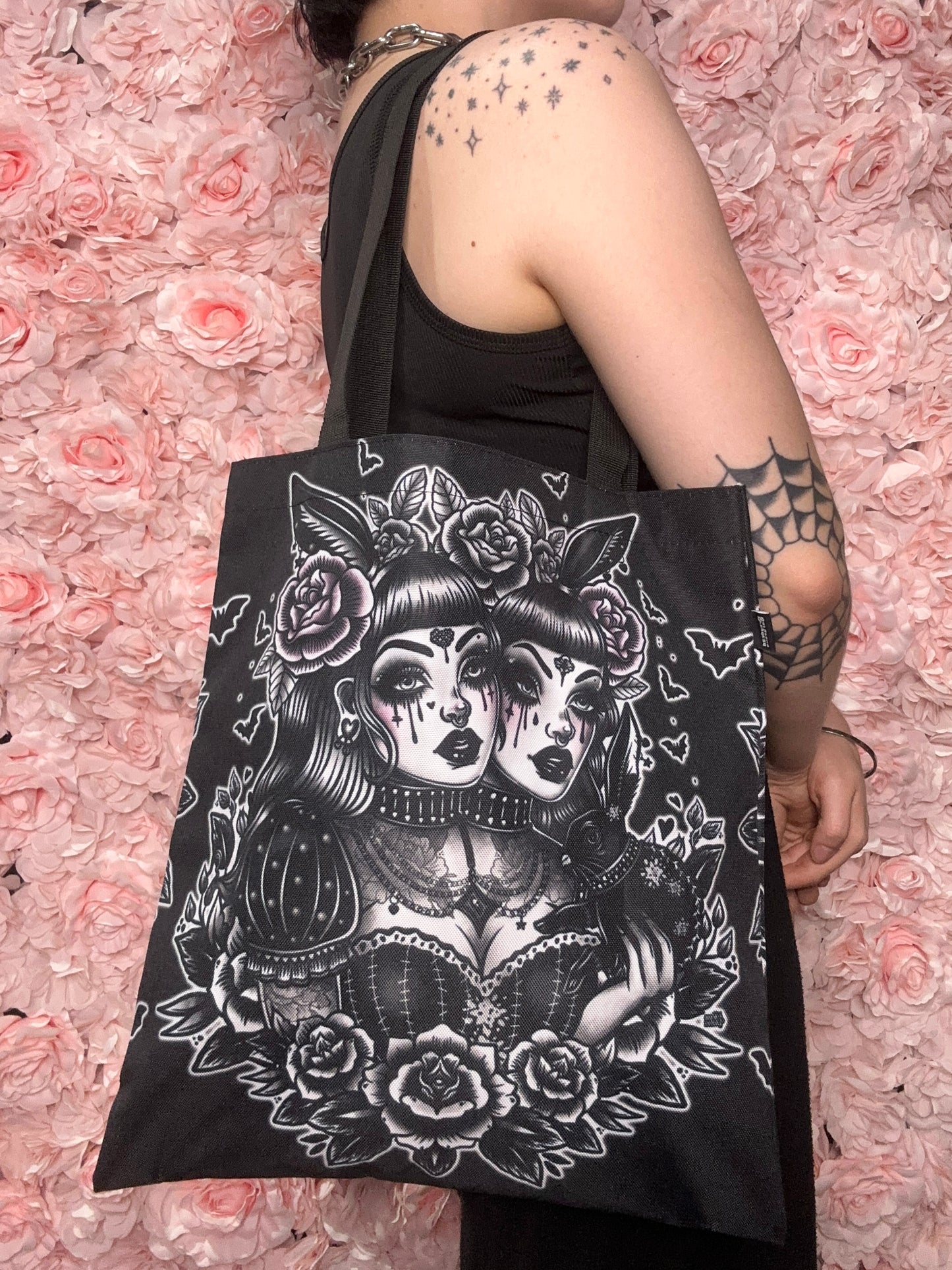 DOUBLE TROUBLE - Tote Bag