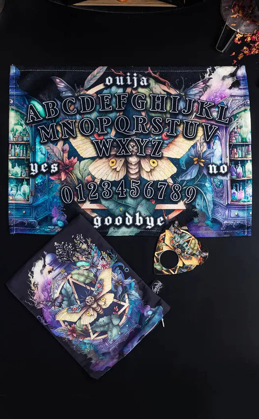 LUNAR MOTH Talking Board & Planchette Set