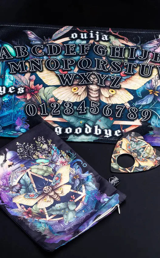 LUNAR MOTH Talking Board & Planchette Set