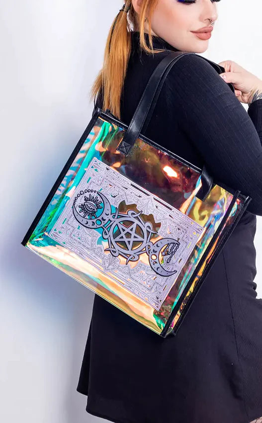 Indigo Child Holo Shopping Bag