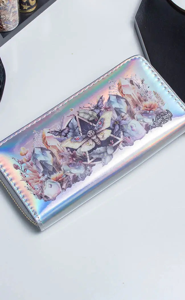 LUSCIOUS LUNAR Silver Holo Wallet