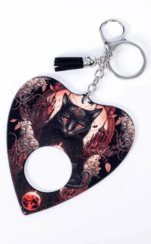Jumbo Planchette Keychain - BLOOD MOON