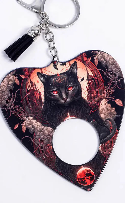 Jumbo Planchette Keychain - BLOOD MOON