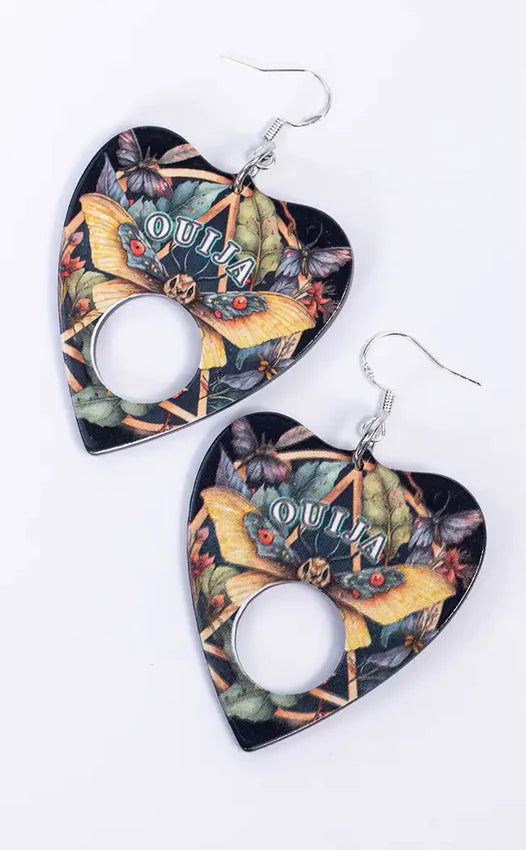 Planchette Earrings - LUNAR MOTH