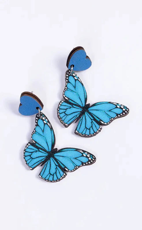 ULYSSES Fairycore Butterfly Earrings