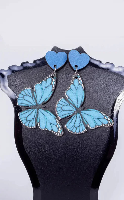 ULYSSES Fairycore Butterfly Earrings