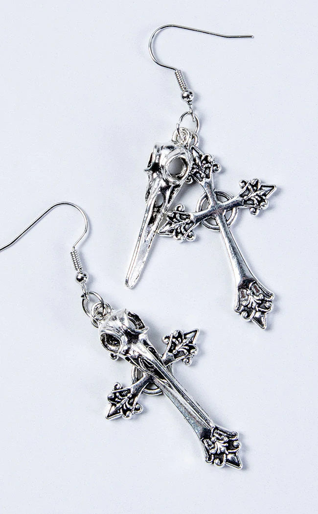 Bone Church Earrings