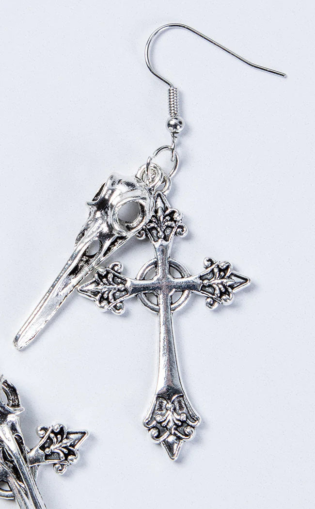 Bone Church Earrings