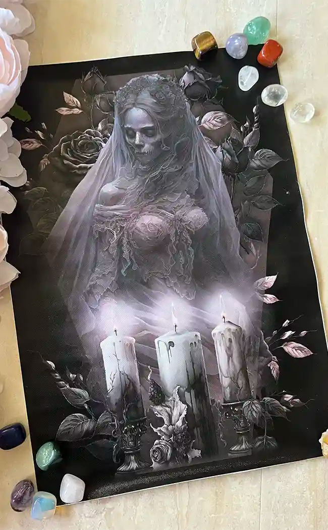 TIL DEATH - a3 canvas print