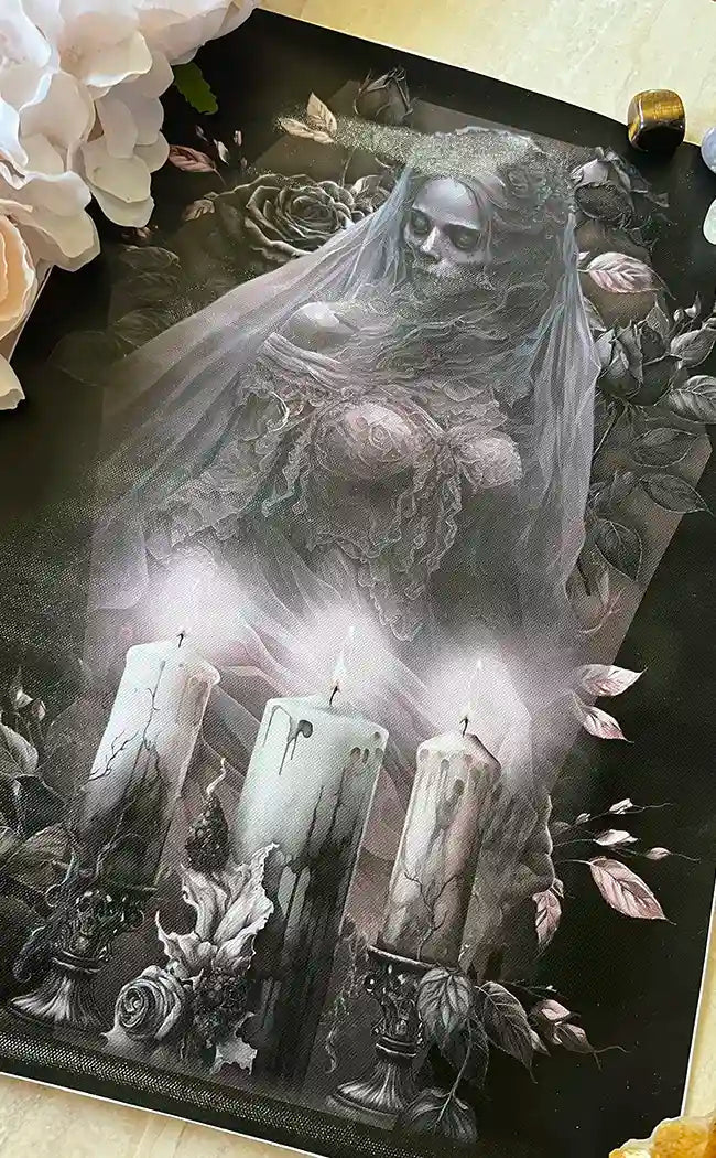 TIL DEATH - a3 canvas print