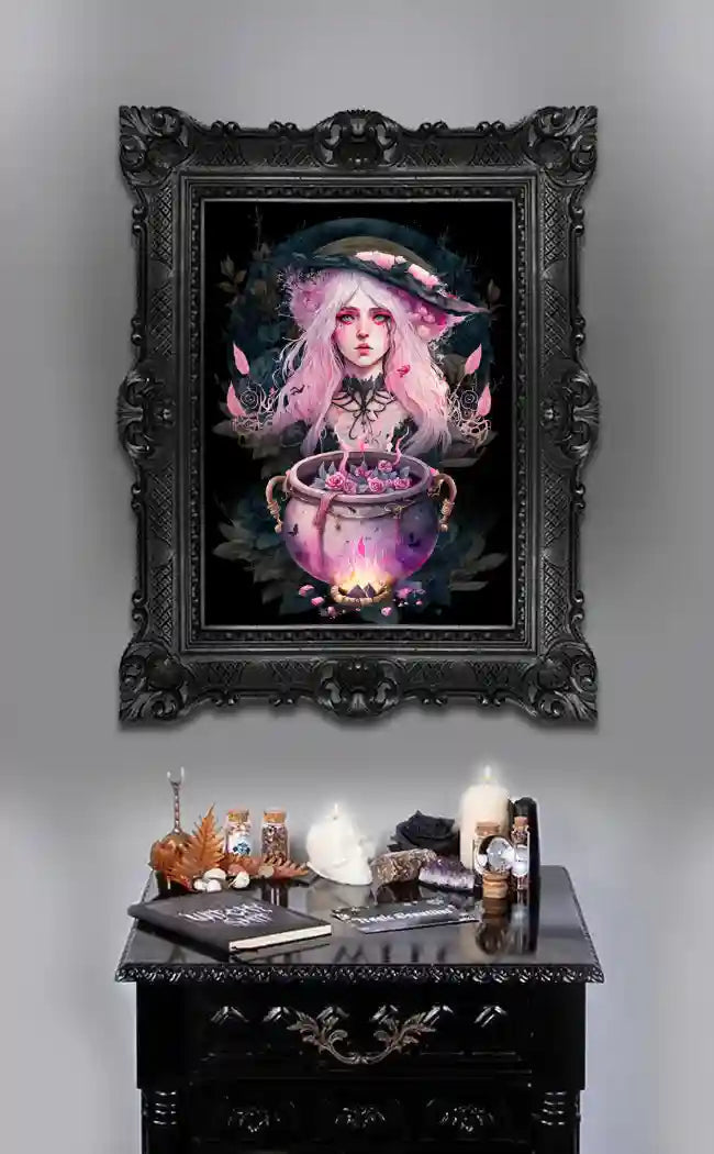 PASTEL POTIONS - a3 canvas print