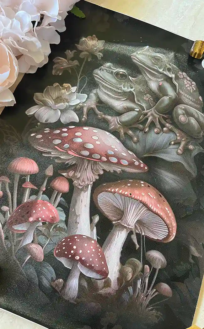 ENCHANTED PLANET - a3 canvas print