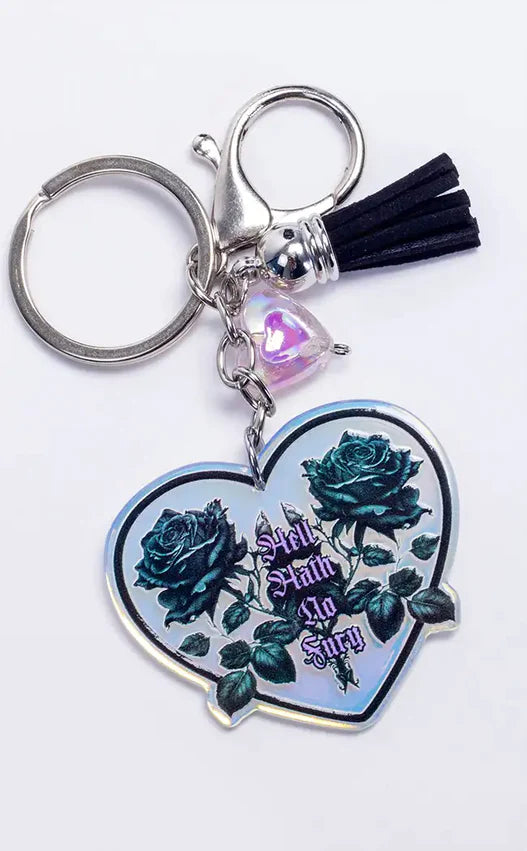 HELL HATH NO FURY Keychain