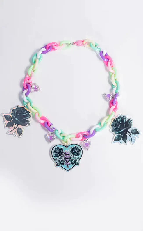HELL HATH NO FURY Gumball Necklace