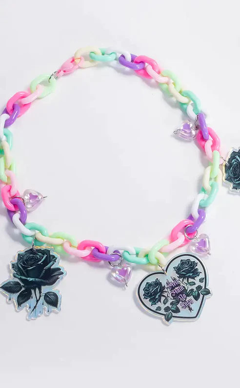 HELL HATH NO FURY Gumball Necklace