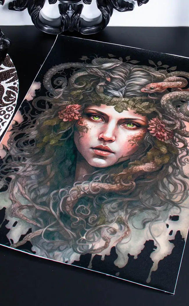 MEDUSA WAS A VICTIM - a3 canvas print