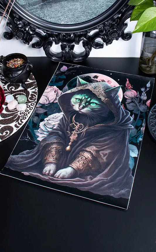 GRIMALKYN- a3 canvas print