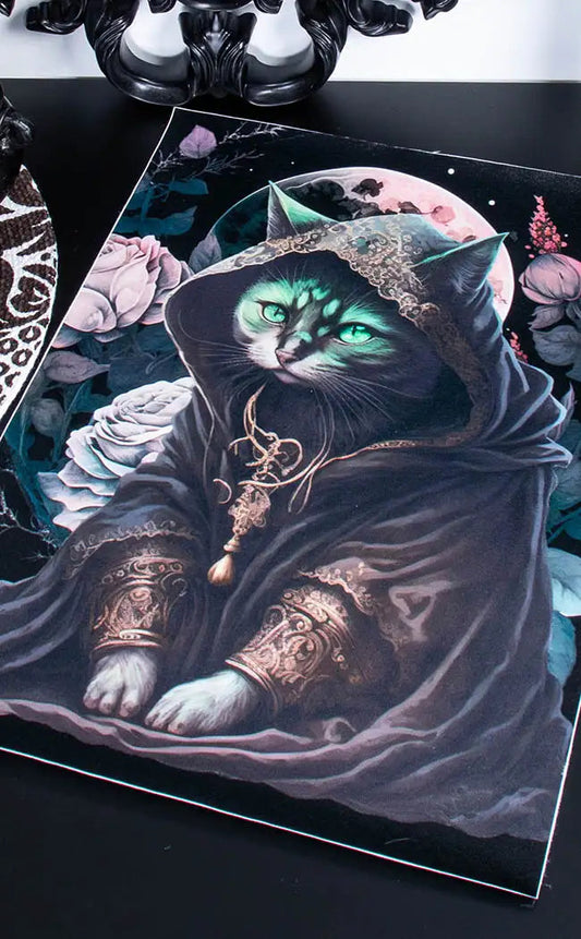 GRIMALKYN- a3 canvas print