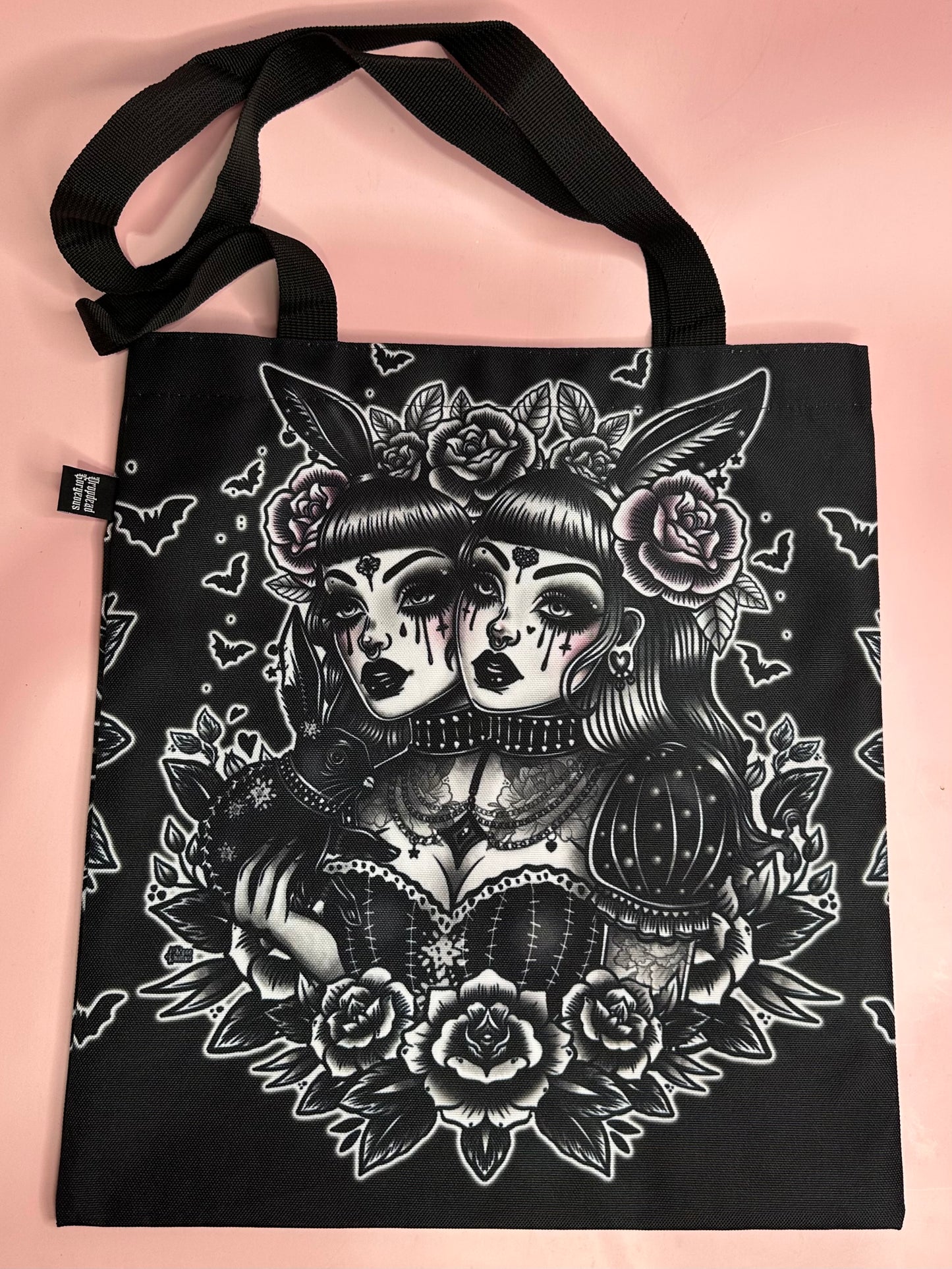 DOUBLE TROUBLE - Tote Bag