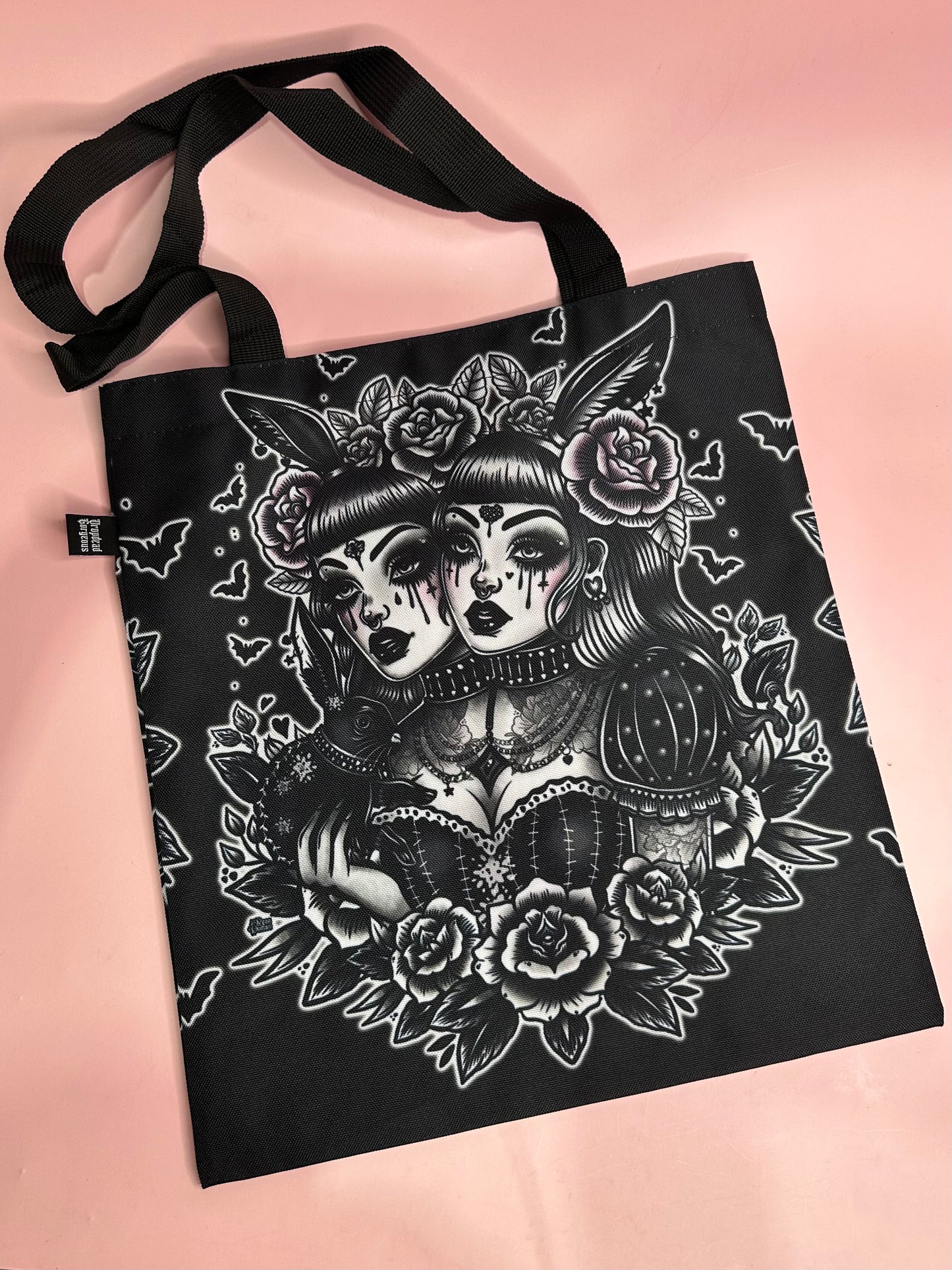 DOUBLE TROUBLE - Tote Bag