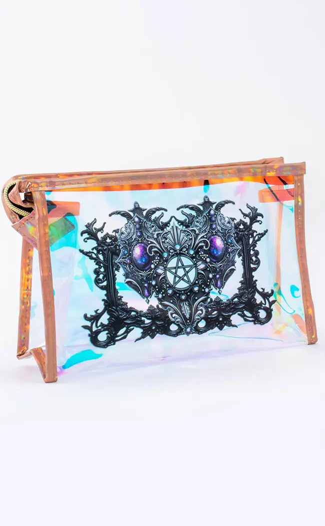 PRECIOUS METALS Holo Cosmetic Bag