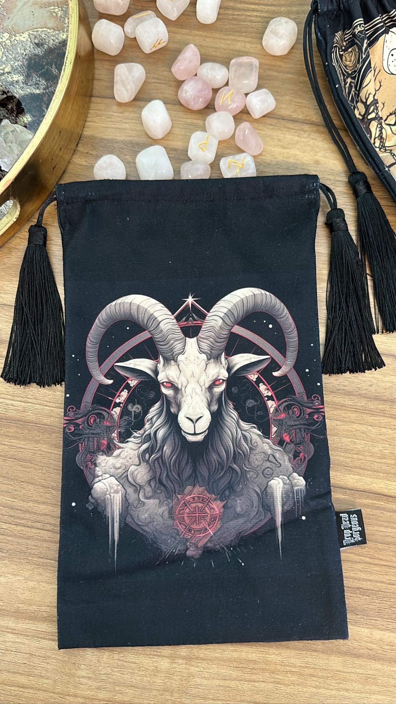 Psychics Satyr- Velvet Tarot Bag