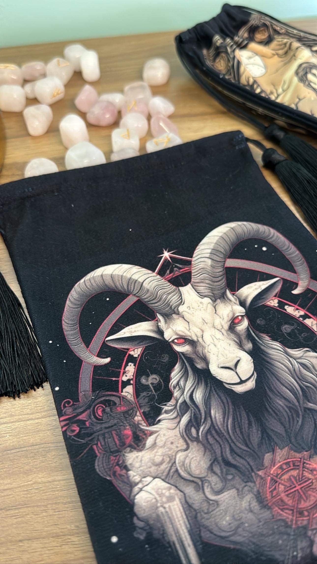 Psychics Satyr- Velvet Tarot Bag
